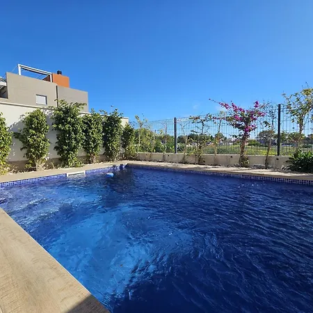Piscina Privada Aguas Nuevas Сasa de vacaciones Torrevieja